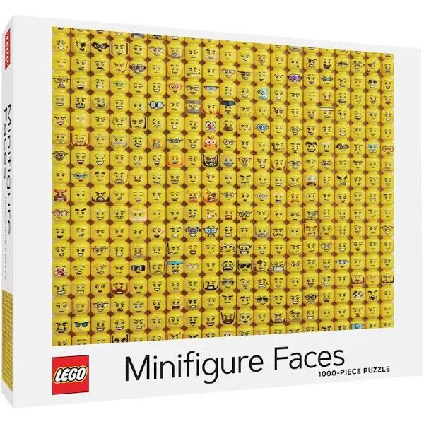 LEGO - Minifigure Faces 1000-Piece Puzzle