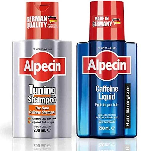 Alpecin Starter-Pack - Tuning Shampoo For Grey Hair + Caffeine Liquid