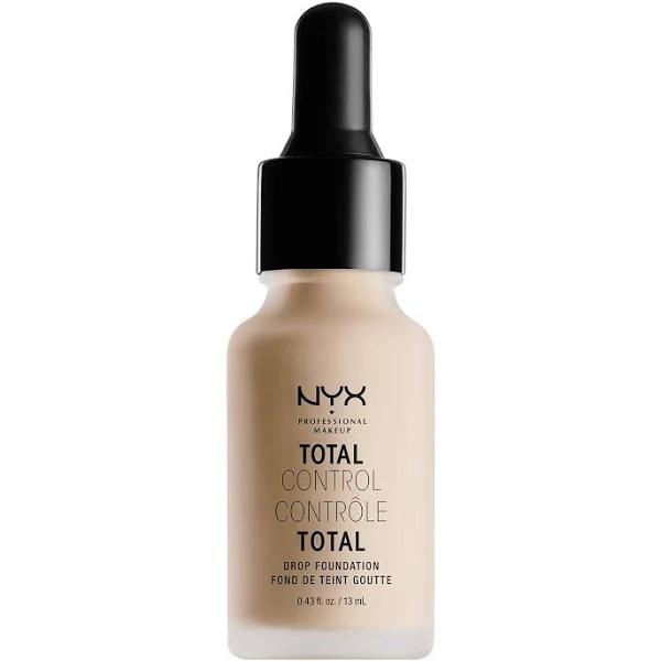 NYX Professional Makeup Total Control Drop Foundation, Light