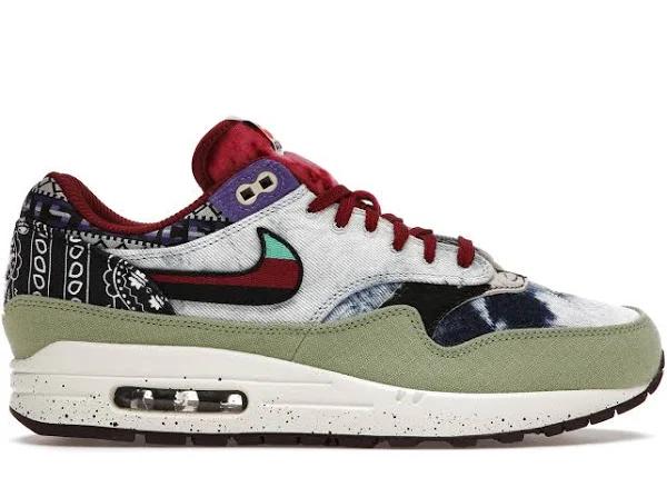 Nike Concepts x Air Max 1 SP 'Mellow' Sneakers | Multicolor | Men's Size 10