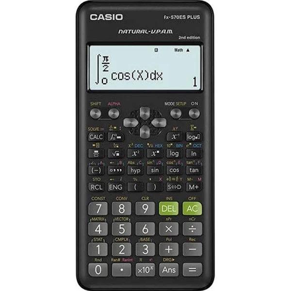 Casio Scientific Calculator FX-570ES Plus 2nd Gen Portable Non-Programmable