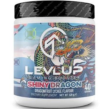 LevlUp - Gaming Booster 40 Serves / Shiny Dragon (Dragonfruit Lychee)