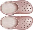 Crocs Kids Pink Classic Glitter Clogs