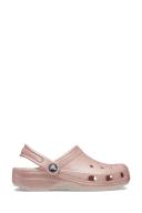 Crocs Kids Pink Classic Glitter Clogs