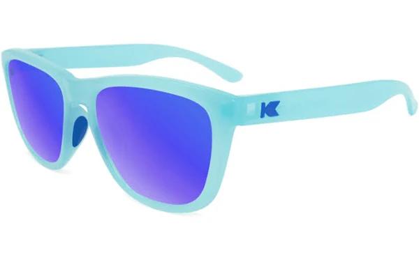 Knockaround Sunglasses | Premiums Sport | Icy Blue / Moonshine