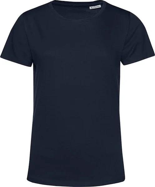 B&C Womens/Ladies E150 Organic Short-Sleeved T-Shirt Navy M