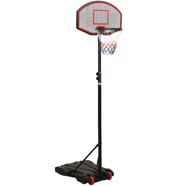 Basketball Stand Black 216-250 cm Polyethene vidaXL