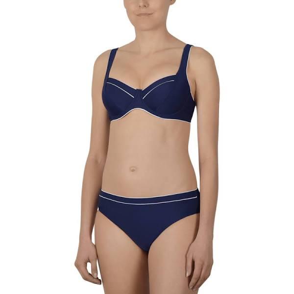 2 Pieces Underwire Bikini Set, Navy-White / 14B by Naturana