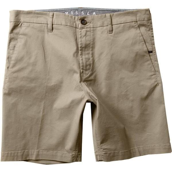 Vissla Men's No See Ums Eco 18" Elastic Walkshort Khaki / 32