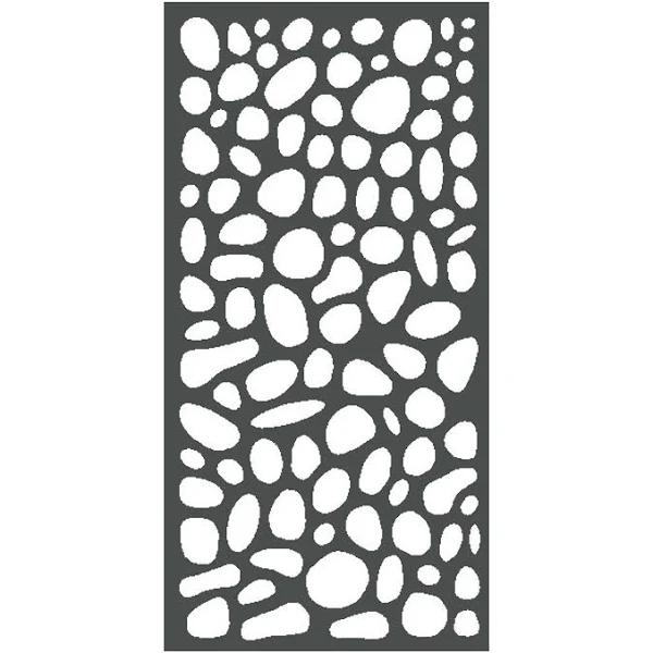 ProtectorAl 900 x 1200 x 3mm Solid Aluminium Riverstone Decorative Panel Unframed - Monument