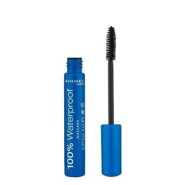 Rimmel 100% Waterproof Mascara - Black