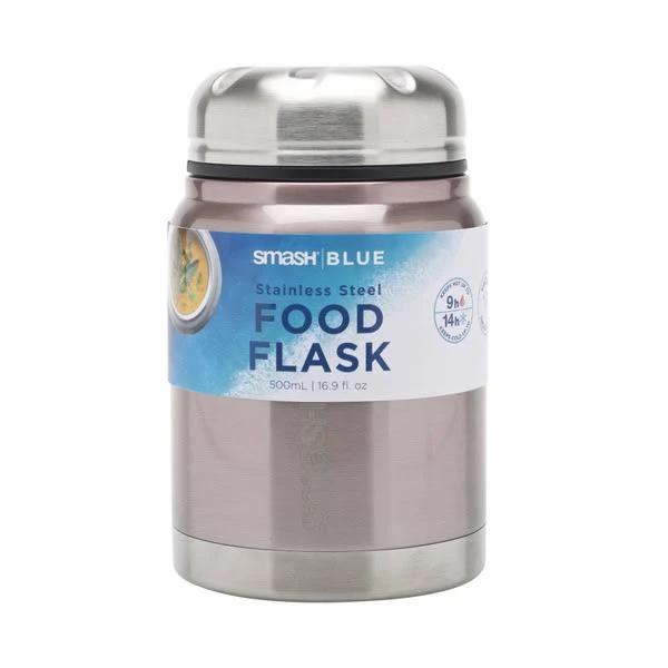 Smash Blue Food Flask 500ml - Designs May Vary