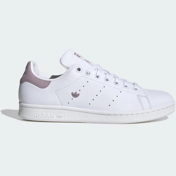 adidas-Stan Smith Shoes-Women-Cloud White / Preloved Fig / Preloved Fig-11