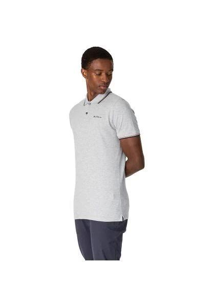 Ben Sherman Signature Romford Polo Grey Marle S