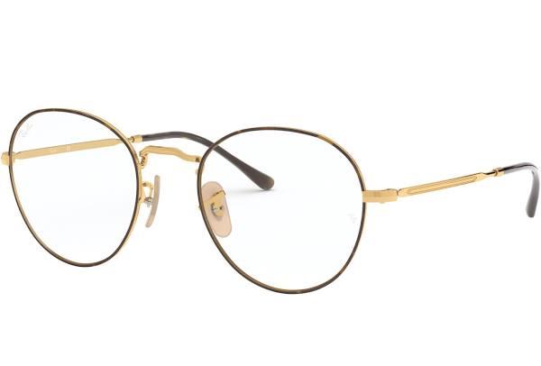 Ray-Ban RX3582V 2945 Havana Round Eyeglasses