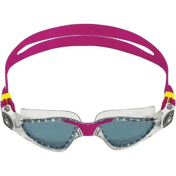 Aqua Sphere Kayenne Compact Smoke Lens Goggles Clear/Raspberry