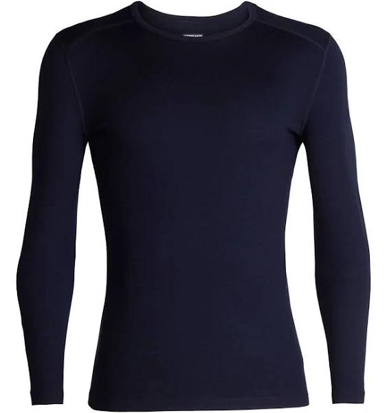 Icebreaker Mens 260 Tech LS Crewe - Midnight Navy XL