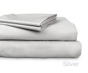 Algodon 300THC Cotton Percale European Pillowcase Silver