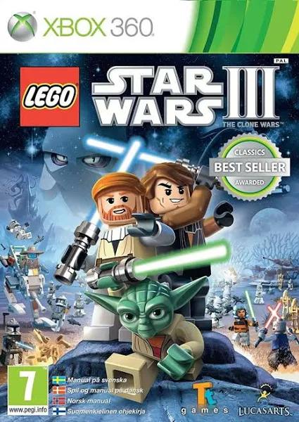 LEGO Star Wars 3: The Clone Wars (For Xbox 360)