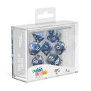 Oakie DOAKIE Dice RPG Set GemiDice - Liquid Steel (7)