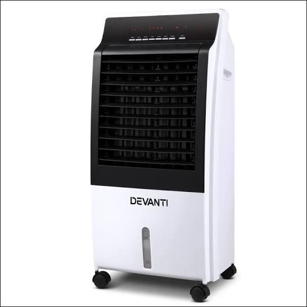 Devanti Evaporative Air Cooler Fan Cooling Remote Control Led Display