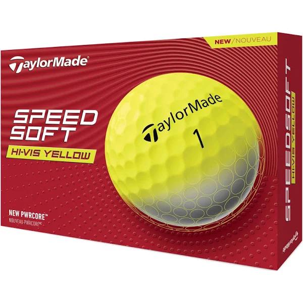 TaylorMade SpeedSoft Golf Balls | Clubtech Golf, Yellow