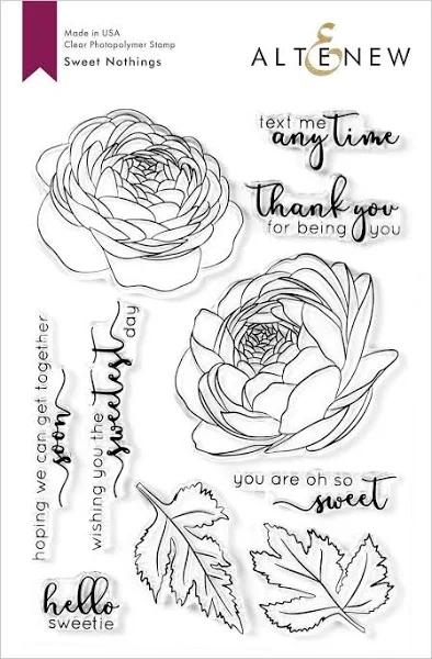 Altenew Sweet Nothings Stamp Set