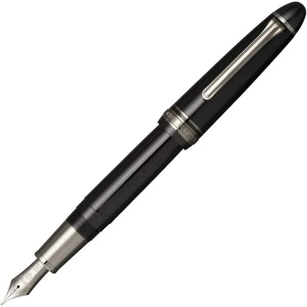 Sailor Fountain Pen Profit Black Raster Fine Point 11-3048-220