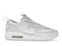 Nike Women's Air Max 90 Futura White/White - Size 5