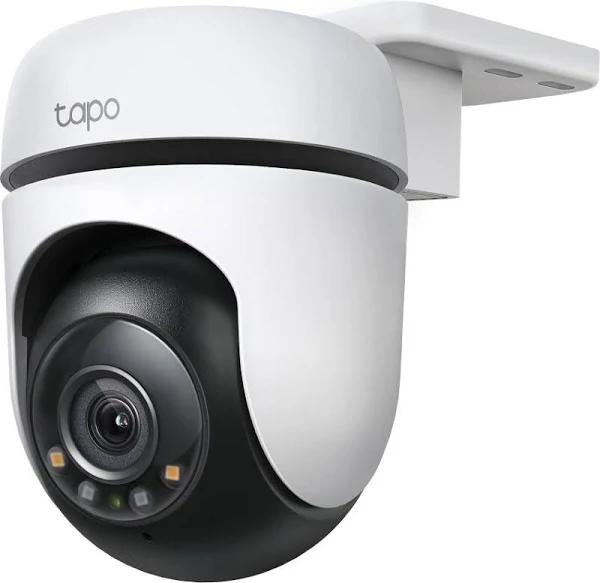 TP Link - Tapo 3MP Outdoor Pan/Tilt Security Wi-Fi Camera