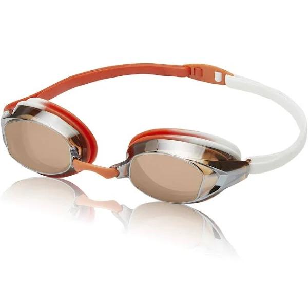 Speedo Vanquisher EV Mirrored Swim Goggles, Panoramic, Anti-Glare, Anti-fog With UV Protection