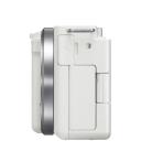 Sony ZV E10 Mirrorless Camera Body (White)