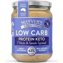 Mayver's Low Carb Protein Keto 7 Nuts & Seeds Spread 220g