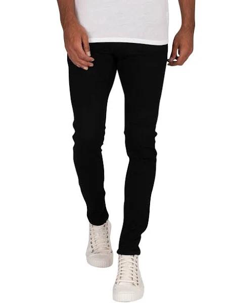 Jack & Jones Liam Original Stretch Skinny Jeans Black 33/30