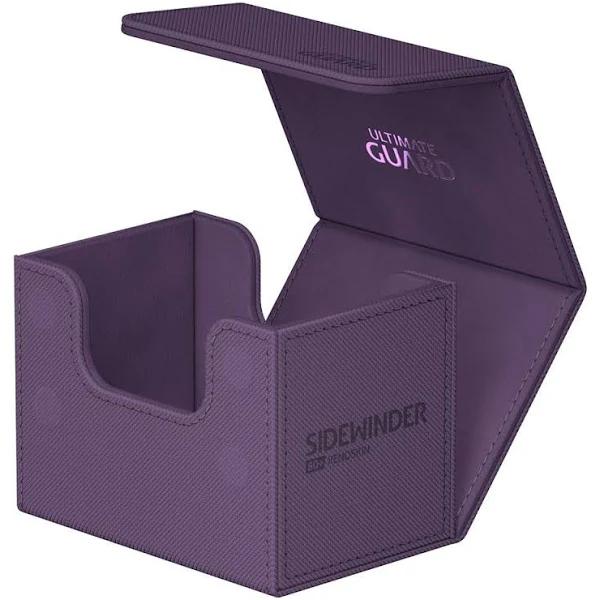 Ultimate Guard Sidewinder 80+ XenoSkin Monocolor Deck Box (Purple)