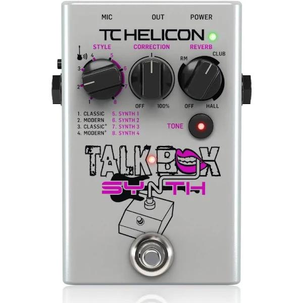 TC Helicon Talkbox Synth Pedal