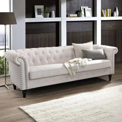 Cornelia Chesterfield 3 Seater Sofa - Pay with AfterPay or zipPay On Sofas & Lounge Sets