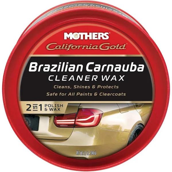 Mothers California Gold Brazilian Carnauba Cleaner Paste Wax 340g