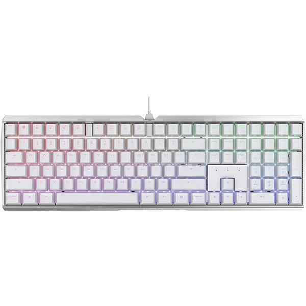 Cherry MX 3.0S RGB Gaming Mechanical Keyboard White Version - MX Red Switch - G80-3874HYAEU-0