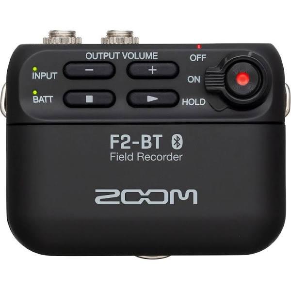 Zoom F2-BT Ultracompact Bluetooth-Enabled Portable Field Recorder with Lavalier