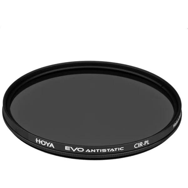 Hoya 43mm Evo Antistatic Circular Polarizer Filter, Multi Coated, Polarizers, Aluminum