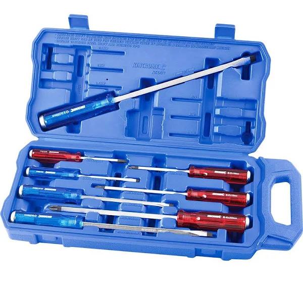 Kincrome K5057 - Screwdriver Set - 8 Piece Thru-Tang