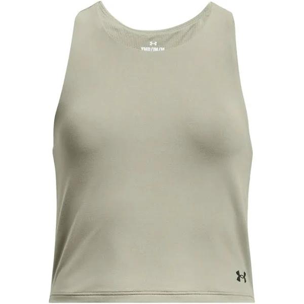 Under Armour Girls Motion Crop Tank Green L