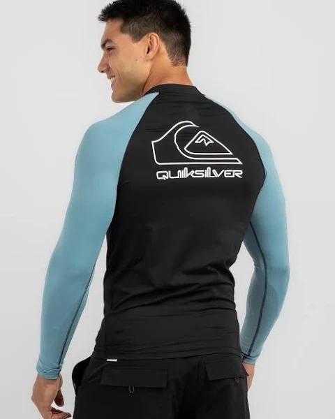 Quiksilver - Mens On Tour Apac Long Sleeve UPF 50 Rash Vest - Reef Waters - Size M