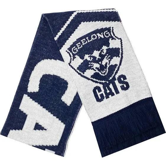 Geelong Cats Cleave Jacquard Scarf