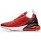 Nike Air Max 270 - Womens Shoes Light Crimson/Black/White Size 5.5