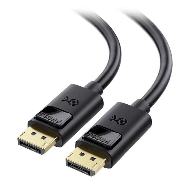 [VESA Certified] Cable Matters 3 M DisplayPort Cable 1.4, Support 8K 60Hz, 4K 144Hz (DisplayPort 1.4 Cable) With FreeSync, G-Sync and HDR For Gaming