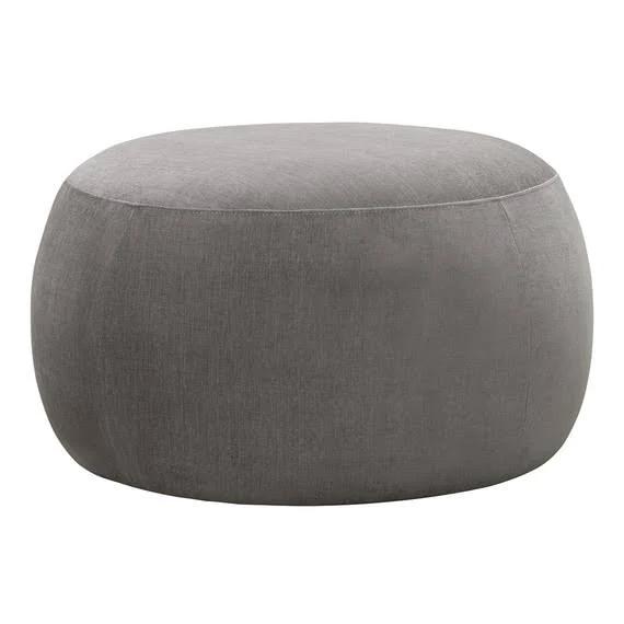 Globe Fabric Ottoman Grey by Freedom