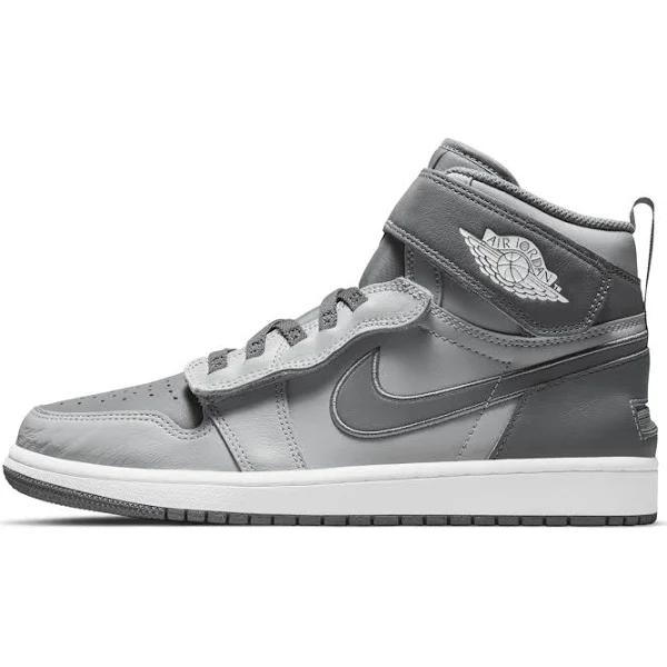 Air Jordan 1 High FlyEase Grey Shoes - Size 8.5