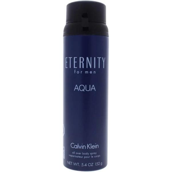 Eternity Aqua by Calvin Klein Body Spray 5.4 oz For Men